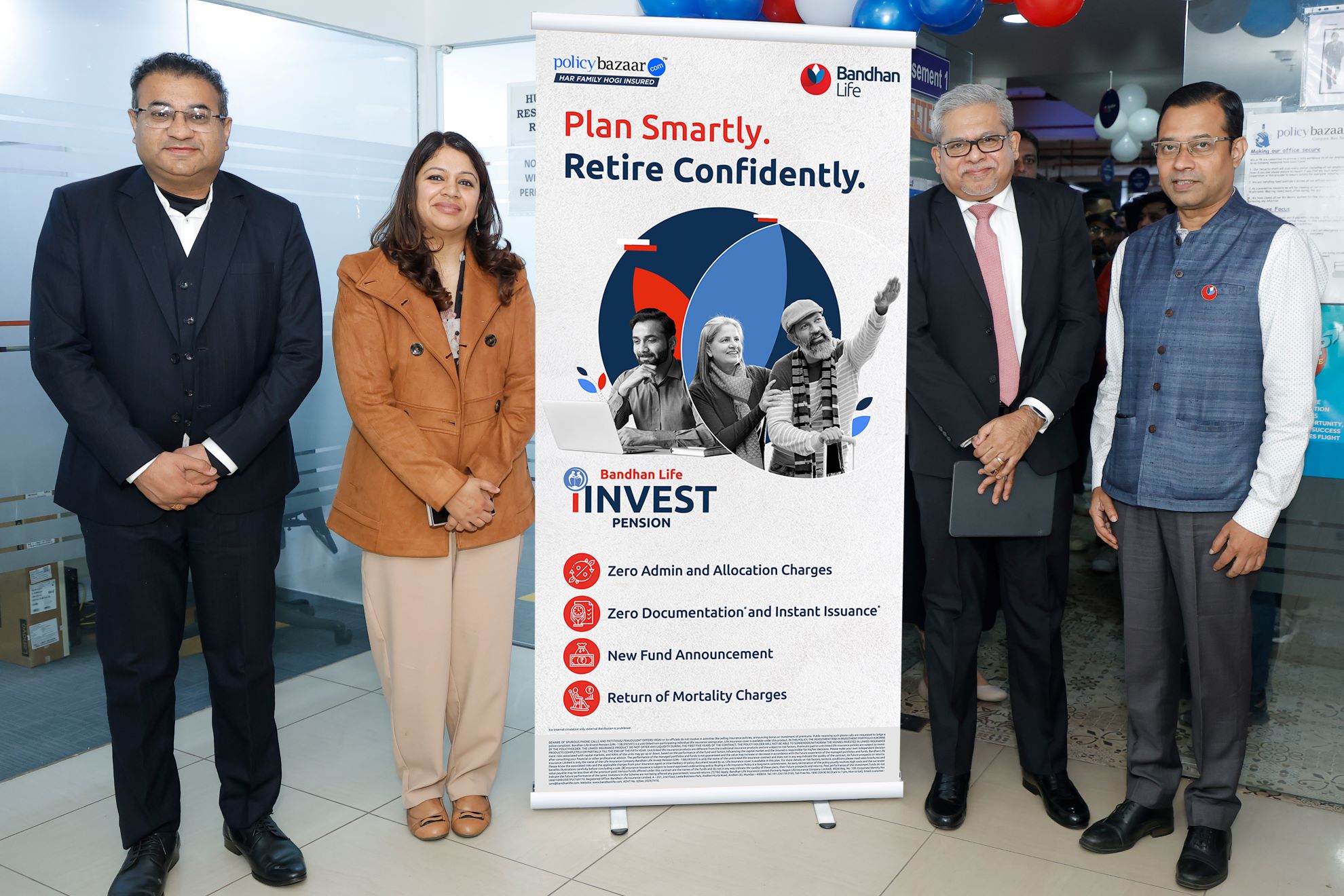 Bandhan Life and Policybazaar launch Bandhan Life iInvest Pension plan