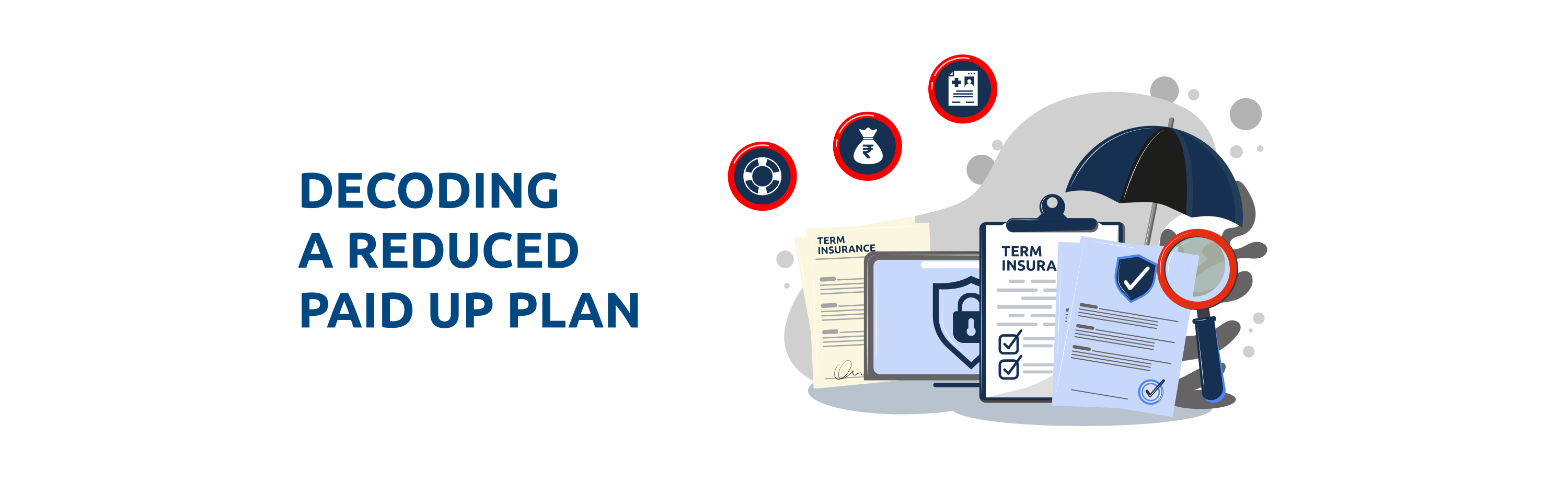 What is a Reduced Paid-Up Term Insurance Policy Option?