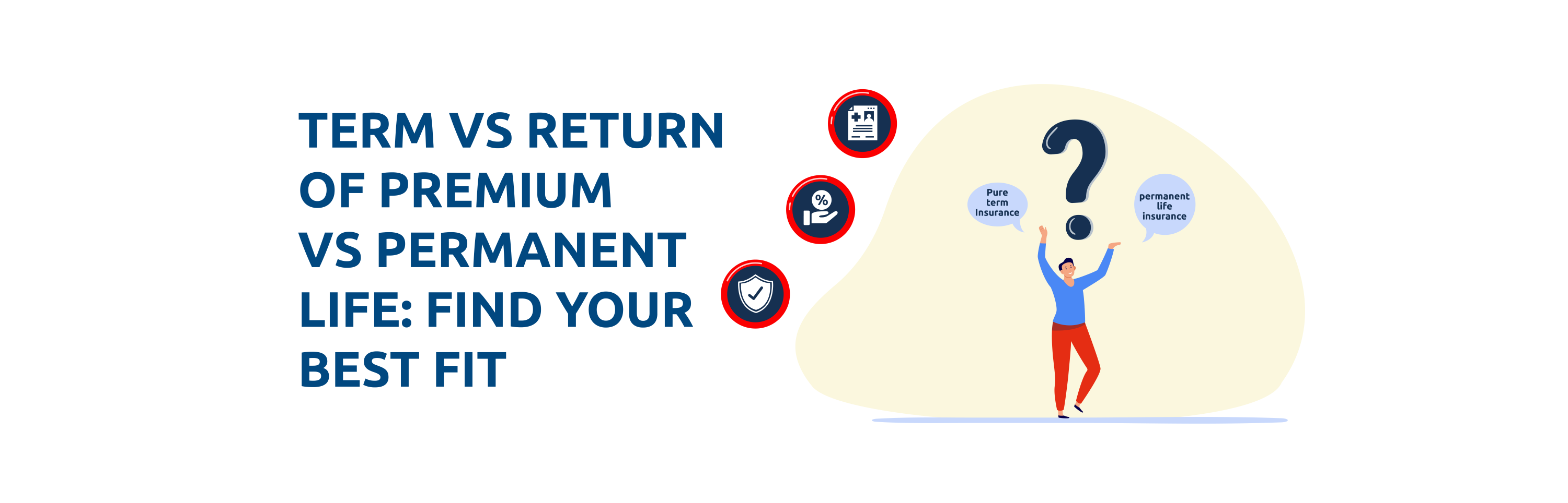 Pure Term Insurance vs Return of Premium vs Permanent Life Insurance: A Complete Comparison