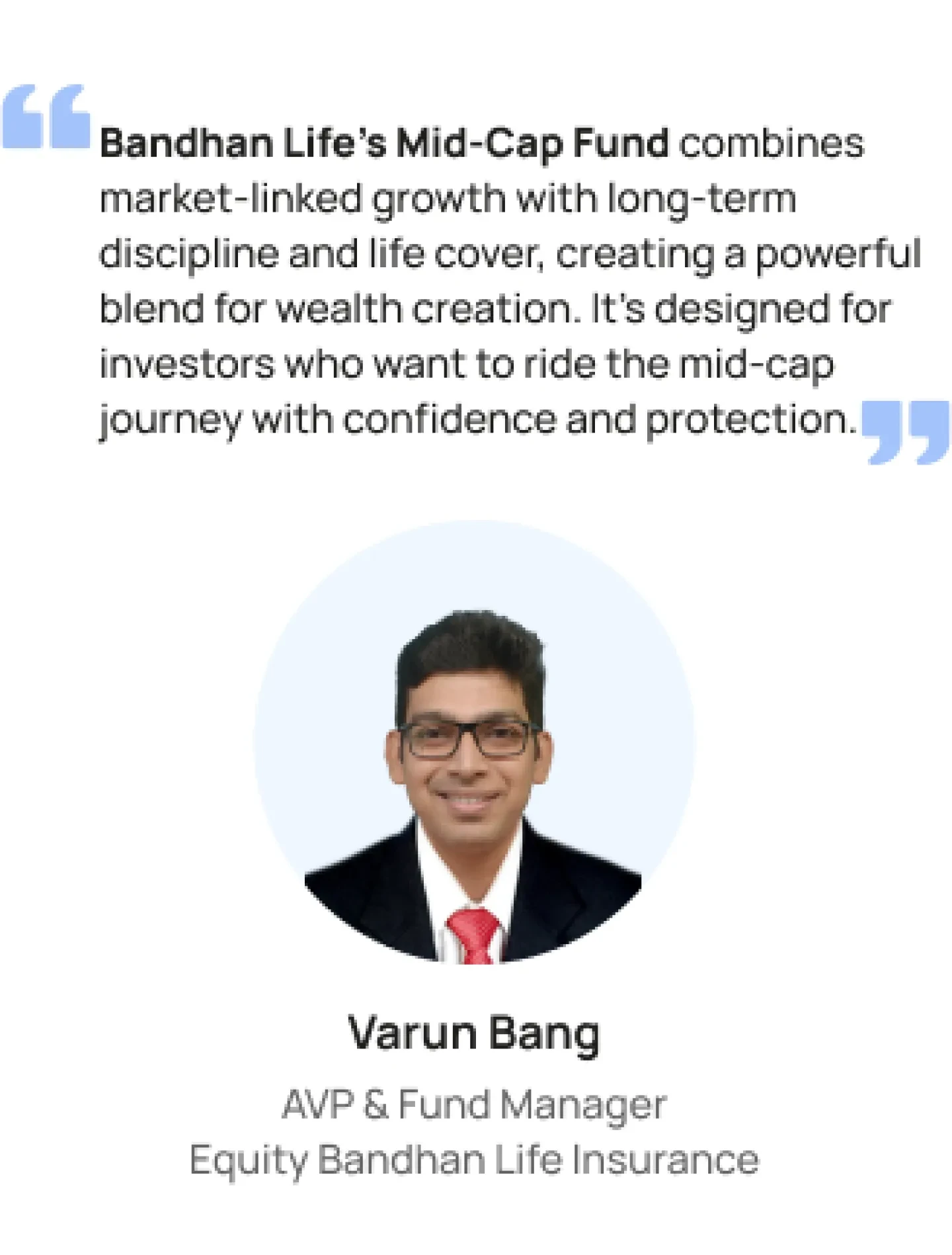 Quote - Varun Bang