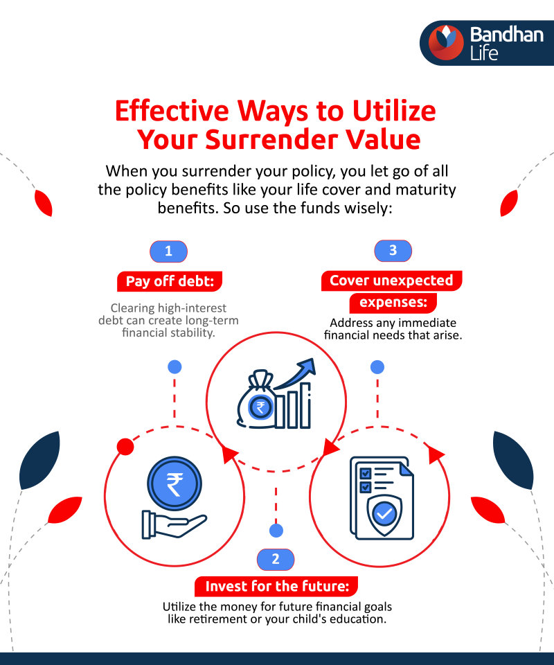 Effective Ways to Utilize Your Surrender Value infographic
